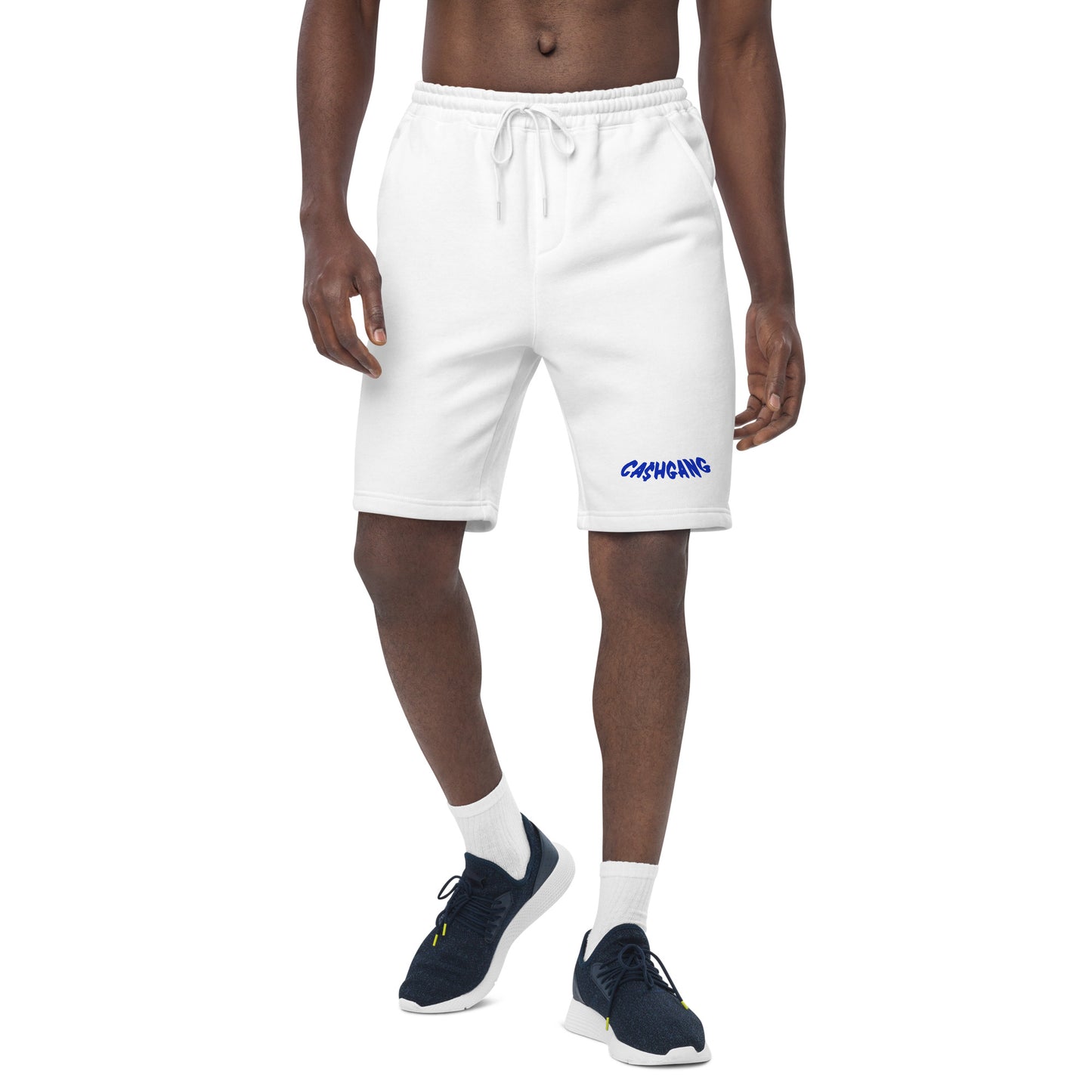 CA$HGANG Blue Men's fleece shorts