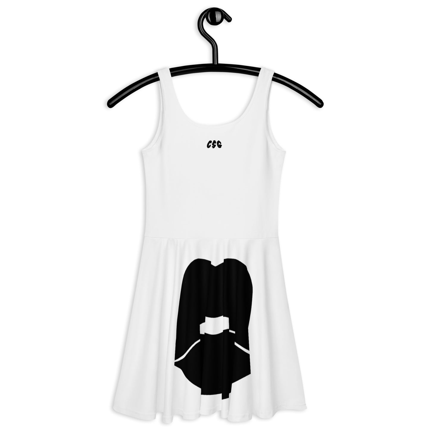 C.A.S.H CG Wht/Blk/Red Skater DressSkater Dress
