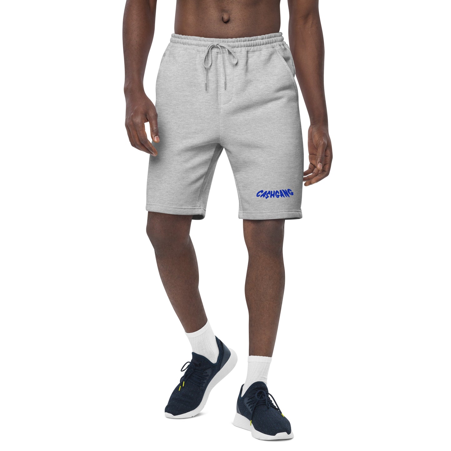 CA$HGANG Blue Men's fleece shorts