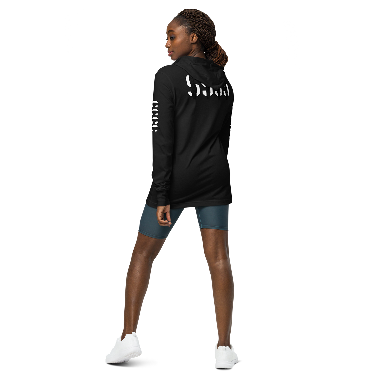 C.A.S.H Hooded long-sleeve tee