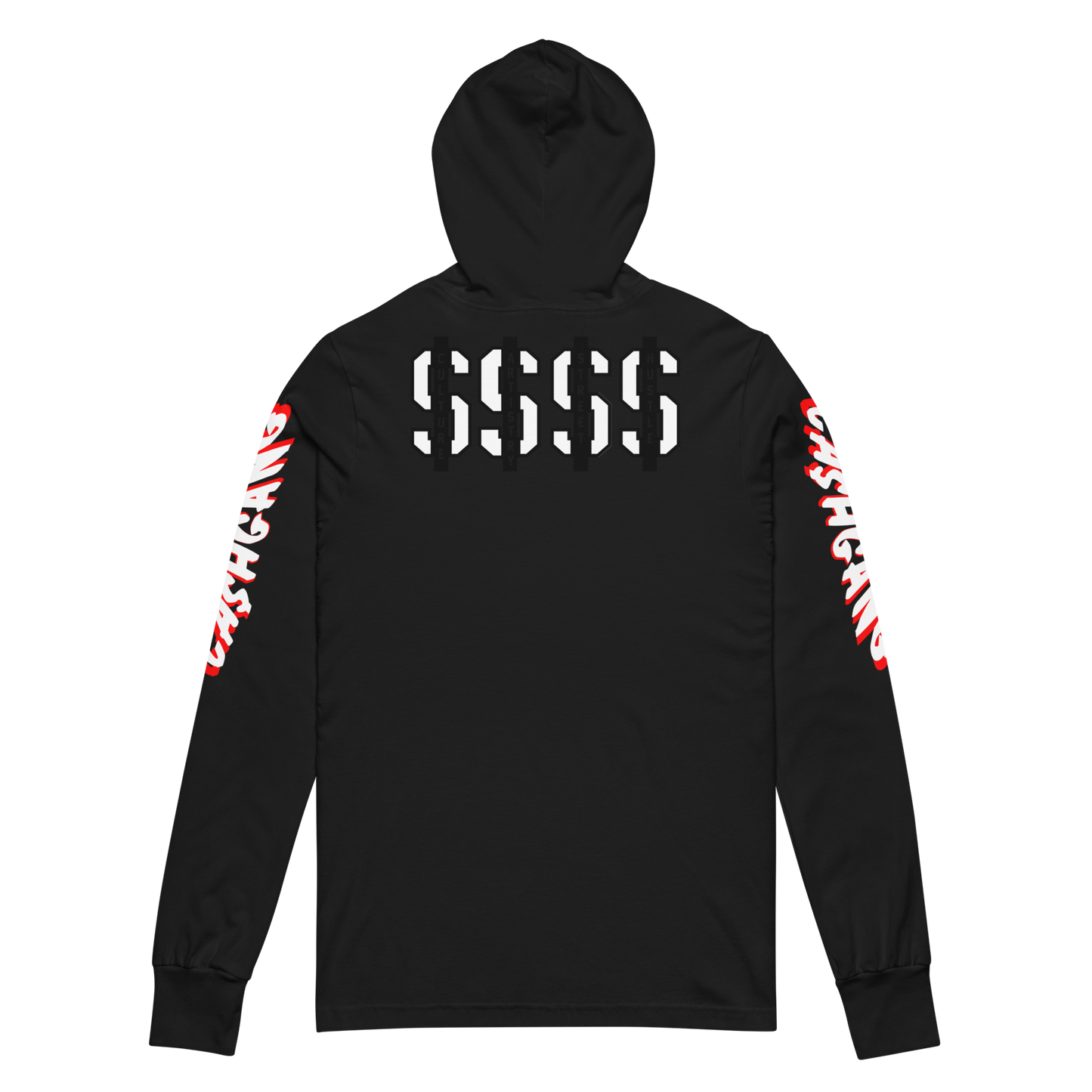 C.A.S.H Hooded long-sleeve tee