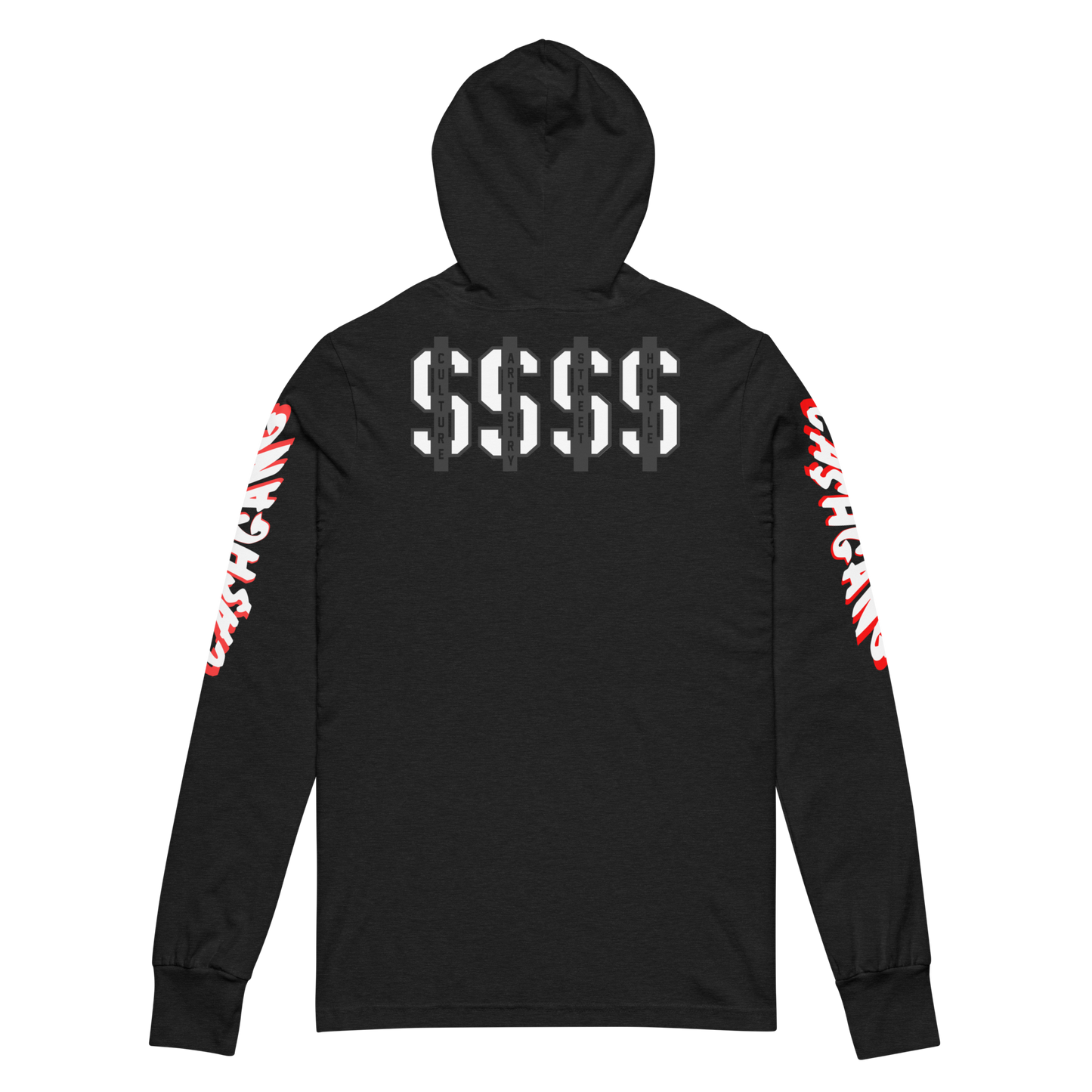 C.A.S.H Hooded long-sleeve tee