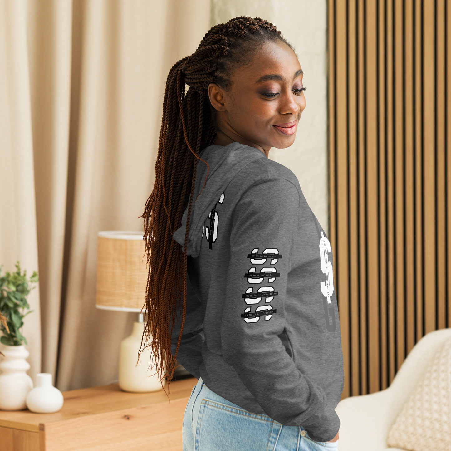C.A.S.H Hooded long-sleeve tee