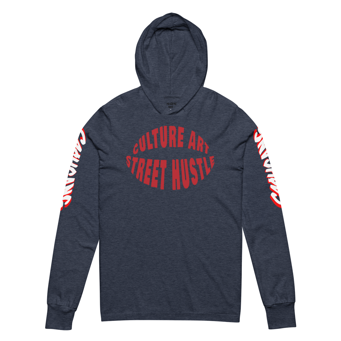 C.A.S.H Hooded long-sleeve tee