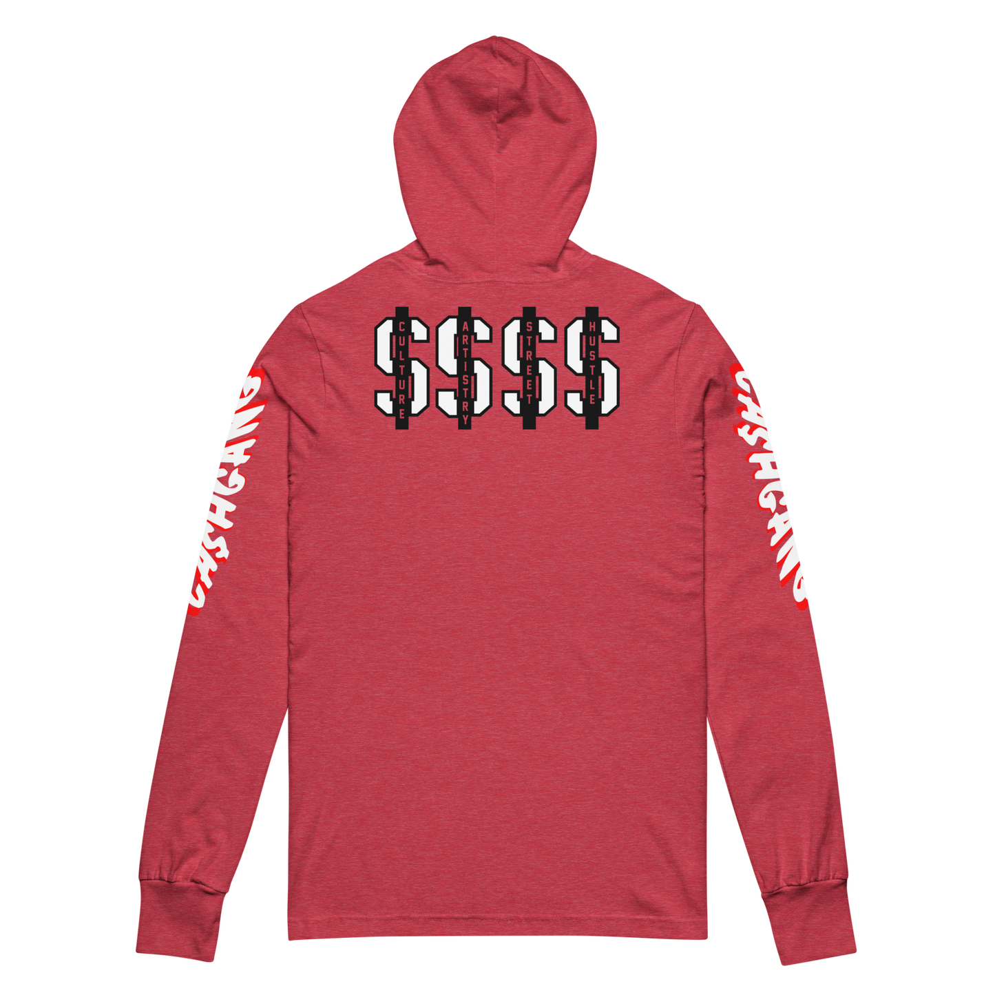 C.A.S.H Hooded long-sleeve tee