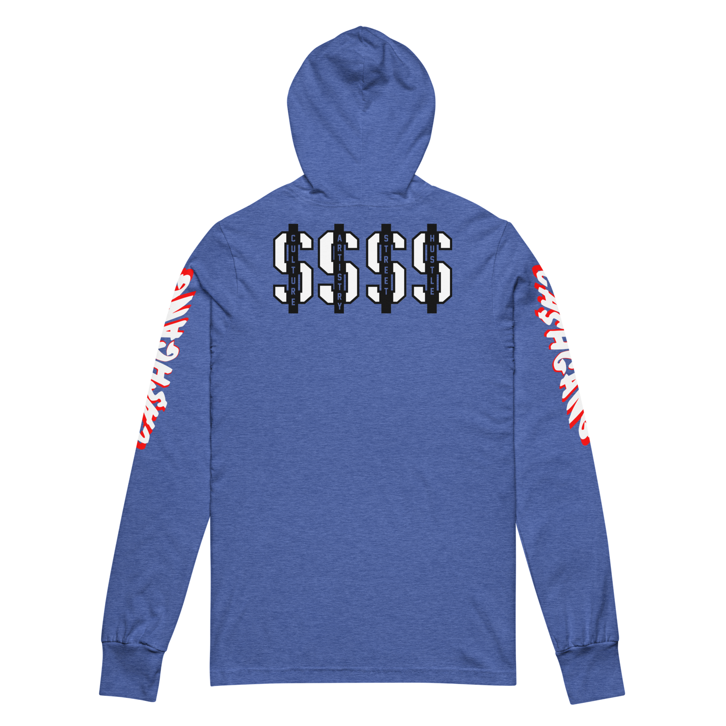 C.A.S.H Hooded long-sleeve tee